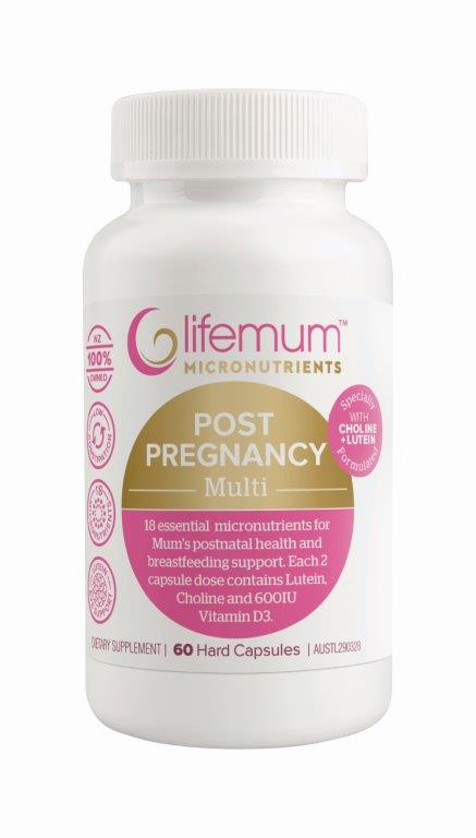 LIFEMUM Post Pregnancy Multi 60caps